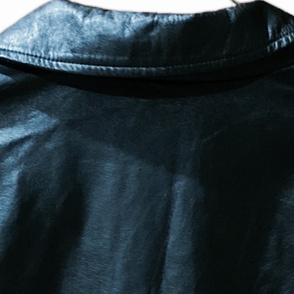 Zara Trafaluc Oversized Moto Faux Leather Jacket - Picture 13 of 16